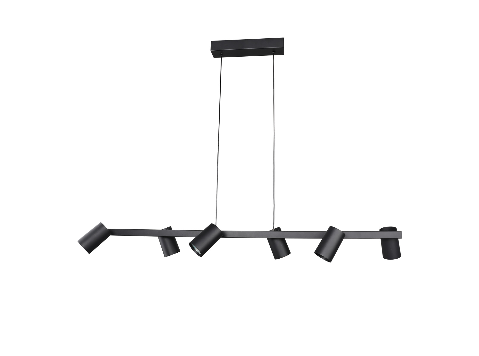 Sal Matt Black Ceiling Lights Mantra Fusion Linear Fittings